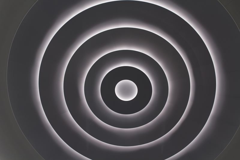 Mall of America — concentric circles photograph