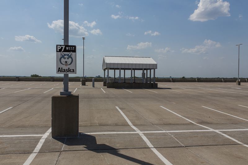 Mall of America — red fire hydrant against brick wall