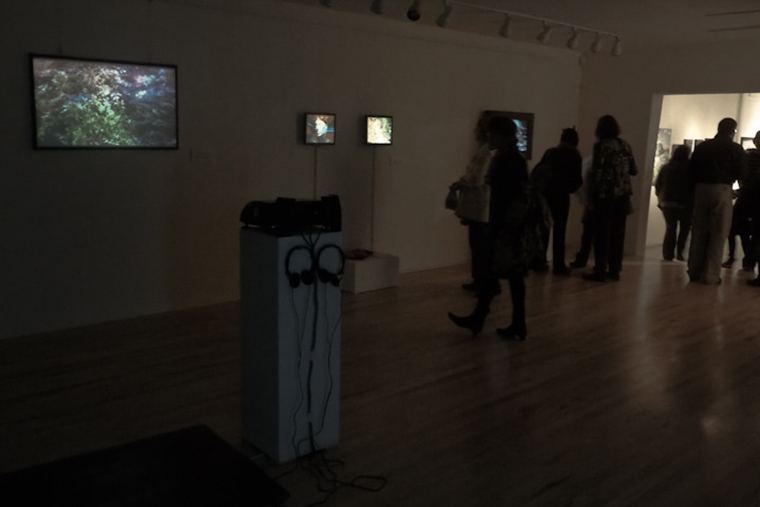 Apperception — framed screen hanging on wall