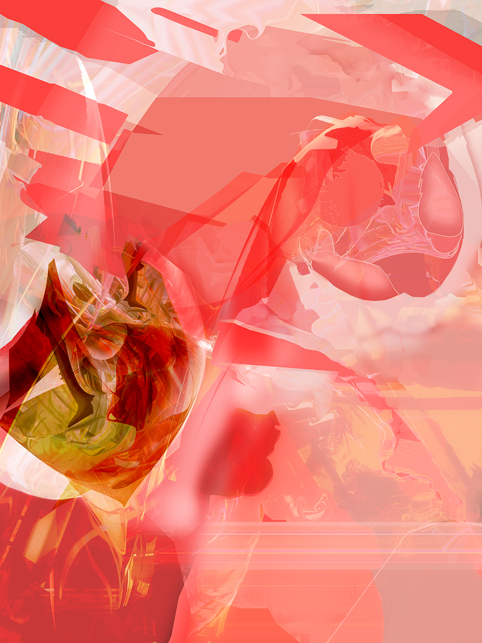 Omasum III / Figure With Balloon Looking Up From Hell